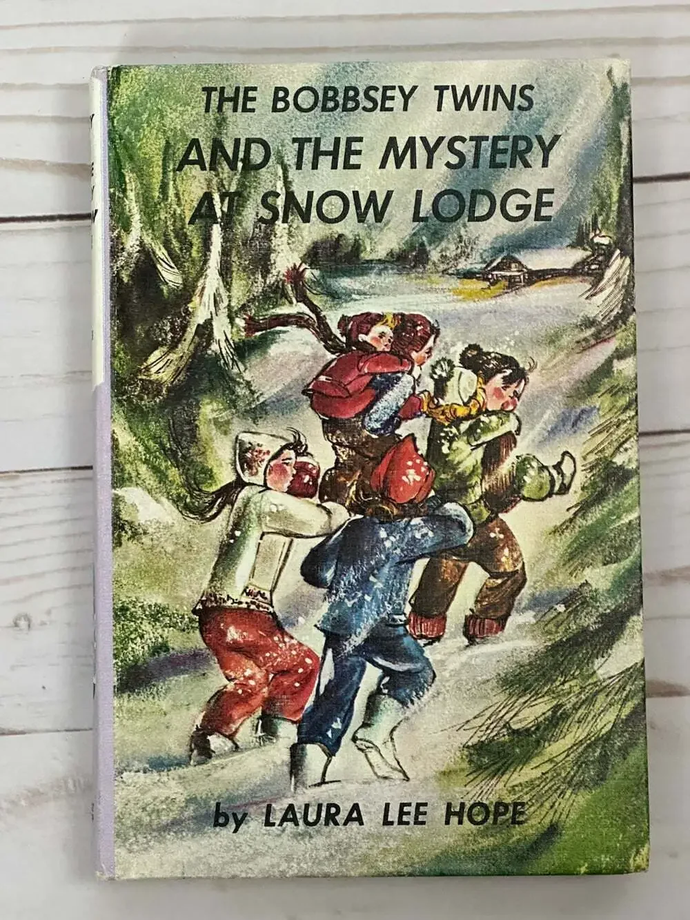 Vintage The Bobbsey Twins by Laura Lee Hope Lot 5 Books 1940s-1960's Hard Cover